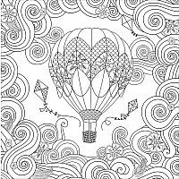 Adult Coloring Book - Boho Dreams