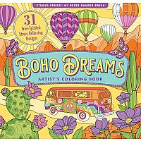 Adult Coloring Book - Boho Dreams