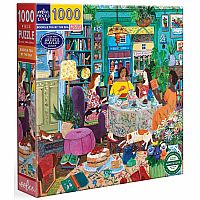 Book & Tea by the Sea (1000 Piece Puzzle)