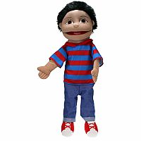 People Puppet Buddies - Medium Boy with Red/Blue Top