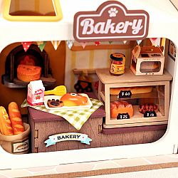 DIY Miniatures Kit - Teddy's Breadbox