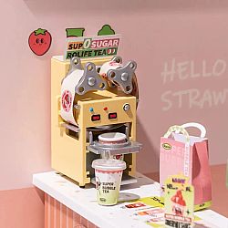 DIY Miniature Kit Double Joy Bubble Tea