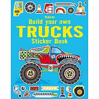 Build Trucks Sticker Book