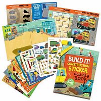 Build It! Construction Sticker Activity Book