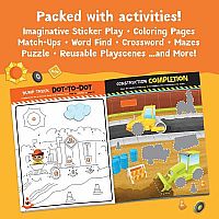 Build It! Construction Sticker Activity Book