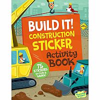 Build It! Construction Sticker Activity Book