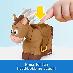 Little People Toy Story Bobbin' Bullseye & Jessie