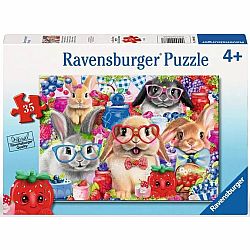 Bunnies and Berries - 35 Piece Puzzle