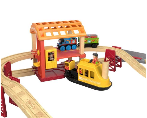 thomas and friends wood busy island set