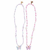 Butterflies and Daisies Necklace
