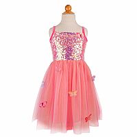 Butterfly Bliss Dress - Hot Pink - Size 5-6