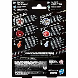 Beyblade X: Sword Dran 3-60F & Tackle Goat 2-70N Dual Pack