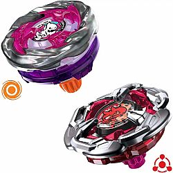 Beyblade X: Chain Incendio 5-60HT & Circle Ghost 0-80GB Dual Pack