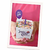 Happy Birthday Pink Chocolate Cake Card