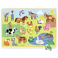 Puzzlo Campo - Farm Animals