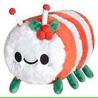 Mini Squishable Candy Cane Caterpillar