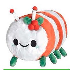 Mini Squishable Candy Cane Caterpillar