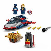 Lego Captain America vs. Thanos