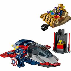 Lego Captain America vs. Thanos