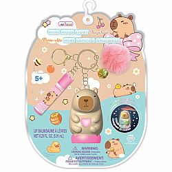 Mini Mood Light Keychain Capybara