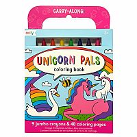Carry Along Unicorn Pals Coloring