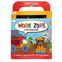 Carry Along Work Zone Coloring