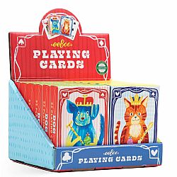 Cat and Dog Playing Cards