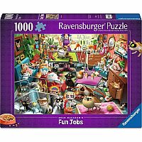 The Cat Groomer - 1000 Piece Puzzle