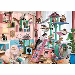 Cat Tree Heaven 1000 Piece Puzzle