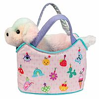 Charmingly Yours Sak w/ Rainbow Dog