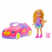 Chelsea In Pink Car