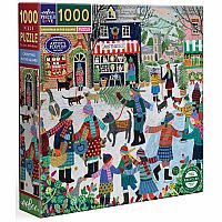 Christmas in the Square 1000pc Puzzle
