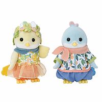 Calico Citrus Bird Family