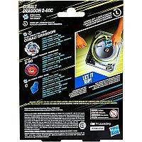 Beyblade X: Cobalt Dragoon 2-60C Deluxe Left-Spin String Launcher