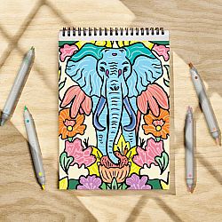 FlowArt Color-to-Reveal Animals