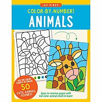 My First Color by Number Animals