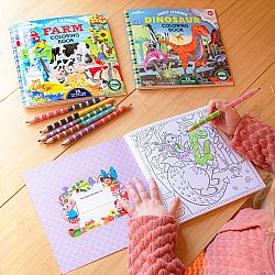 Coloring Book Wild Animals