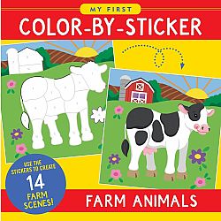 My First Color-By-Sticker Book - Farm Animals