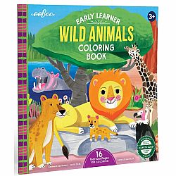 Coloring Book Wild Animals