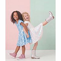 Concert Queen Dress - Blue Size 3-4