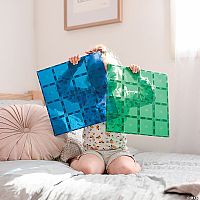 CONNETIX Rainbow - Blue & Green Base Plate Pack