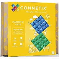 CONNETIX Rainbow - Blue & Green Base Plate Pack