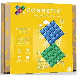 CONNETIX Rainbow - Blue & Green Base Plate Pack