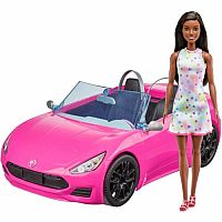 Barbie Convertible Pink with Doll