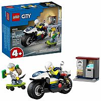 Lego Police Motorcycle Chase