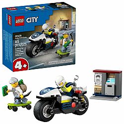 Lego Police Motorcycle Chase