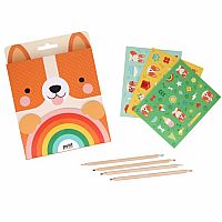 Carry-Along Corgi Sketch Kit