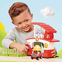 Let's Go Cozy Coupe Fire Station