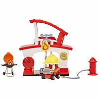 Let's Go Cozy Coupe Fire Station