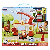 Let's Go Cozy Coupe Fire Station